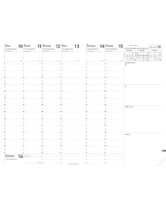 Planner refills Weekly