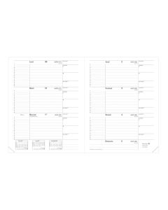 Planner refills Weekly