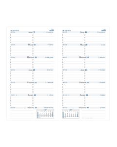 Planner refills 2 weeks on 2 pages