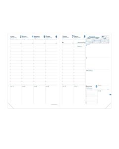 Planner refills Weekly Gold edge