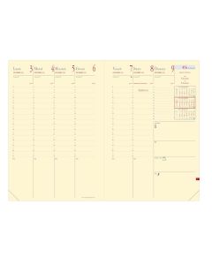 Planner refills Weekly