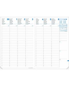 Planner refills Weekly
