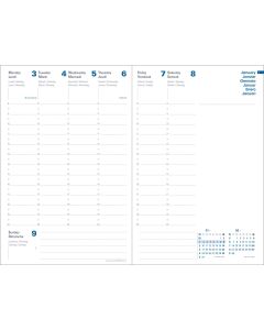 Planner refills Weekly