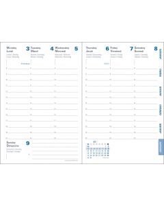 Planner refills Weekly
