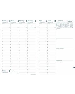 Planner refills Weekly