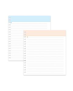 Organiser refills Lined