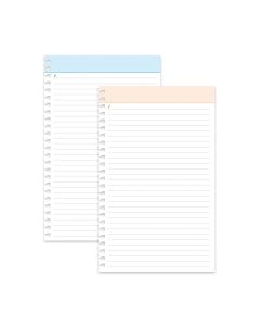 Organiser refills Lined