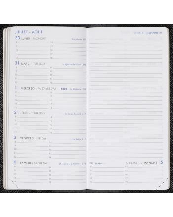 Planner refills Weekly Gold edge